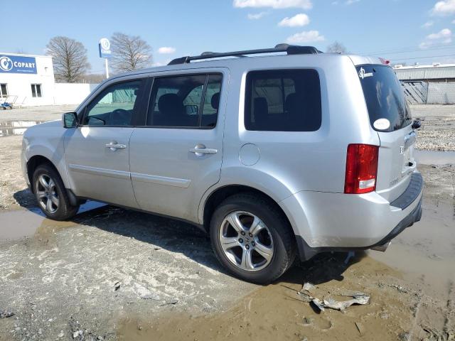 5FNYF4H53EB027890 - 2014 HONDA PILOT EXL SILVER photo 2