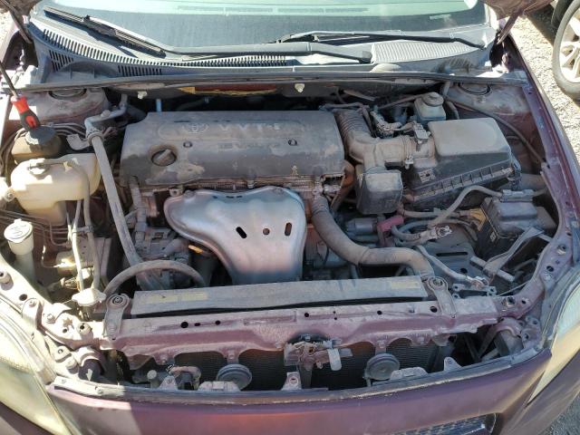 JTKDE177270177339 - 2007 TOYOTA SCION TC ბურგუნდია ფოტო 11