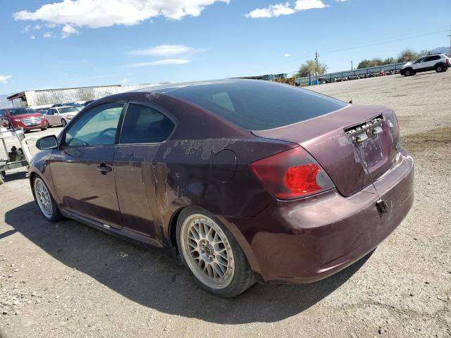 JTKDE177270177339 - 2007 TOYOTA SCION TC ბურგუნდია ფოტო 2