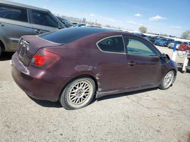 JTKDE177270177339 - 2007 TOYOTA SCION TC ბურგუნდია ფოტო 3