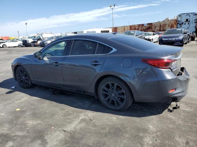 JM1GJ1W56G1445982 - 2016 MAZDA 6 GRAND TOURING GRAY photo 2