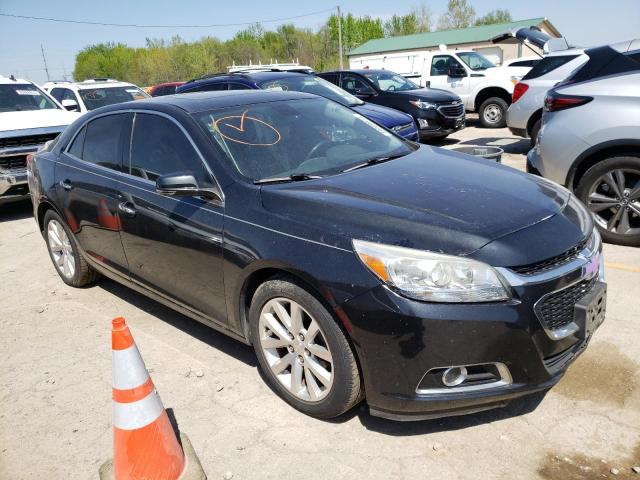 1G11H5SL2EF103869 - 2014 CHEVROLET MALIBU LTZ შავი ფოტო 4