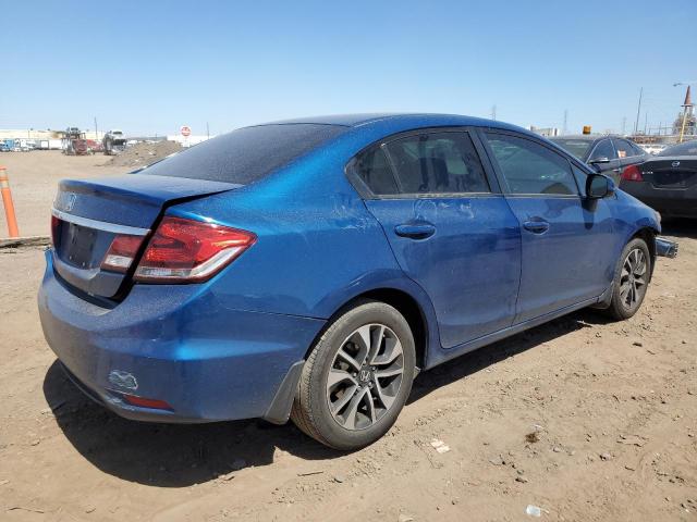 2HGFB2F97DH536288 - 2013 HONDA CIVIC EXL 蓝色 照片 3