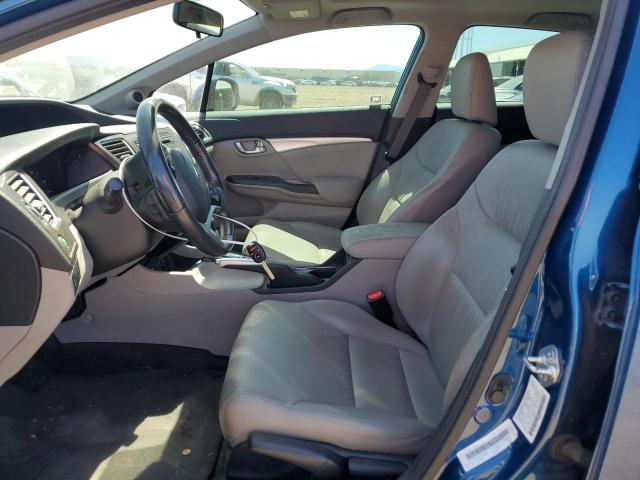 2HGFB2F97DH536288 - 2013 HONDA CIVIC EXL 蓝色 照片 7