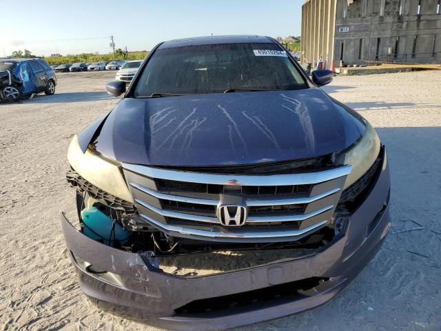 5J6TF1H54CL005734 - 2012 HONDA CROSSTOUR EXL ლურჯი ფოტო 5