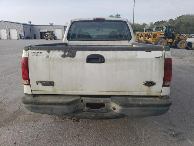 1FTNW21L84EA43552 - 2004 FORD F250 SUPER DUTY WHITE photo 6