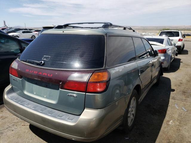 4S3BH675046615219 - 2004 SUBARU LEGACY OUTBACK AWP 绿色 照片 3