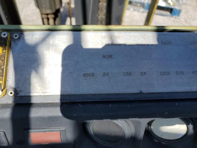 GP138MB00546226FA - 2000 CLARK FORKLIFT FORKLIFT Зелений фото 10