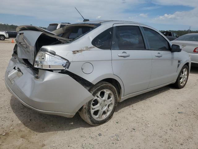 1FAHP35N18W216507 - 2008 FORD FOCUS SE SILVER photo 3