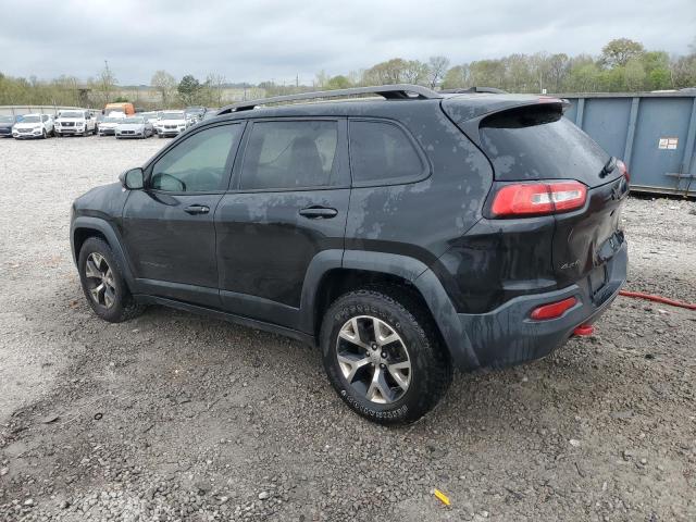 1C4PJMBS6FW778701 - 2015 JEEP CHEROKEE TRAILHAWK შავი ფოტო 2