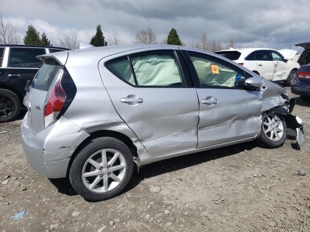 JTDKDTB36F1103044 - 2015 TOYOTA PRIUS C SILVER photo 3