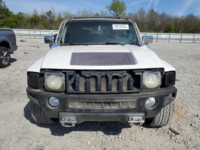 5GTDN13E878121170 - 2007 HUMMER H3 WHITE photo 5