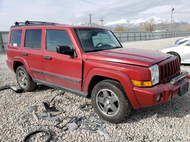 1J8HG48NX6C173823 - 2006 JEEP COMMANDER RED photo 4