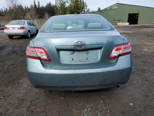 4T1BF3EKXAU577045 - 2010 TOYOTA CAMRY BASE TEAL photo 6