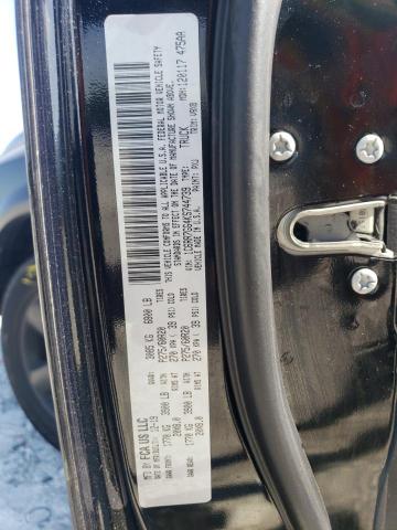 1C6RR7GG4KS744739 - 2019 RAM 1500 CLASS SLT შავი ფოტო 12