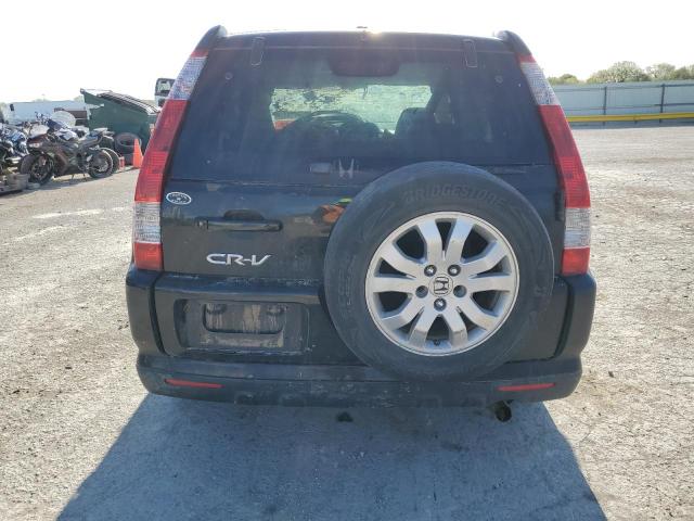 JHLRD789X5C044748 - 2005 HONDA CR-V SE BLACK photo 6