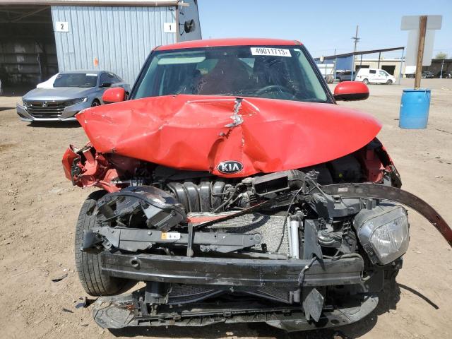 KNDJ23AU4M7762052 - 2021 KIA SOUL LX RED photo 5