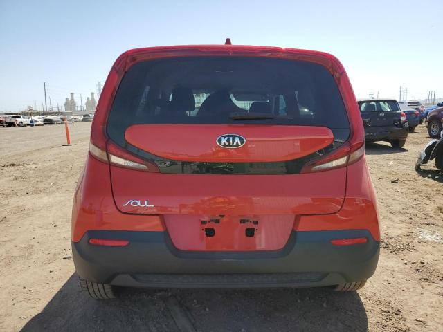 KNDJ23AU4M7762052 - 2021 KIA SOUL LX RED photo 6