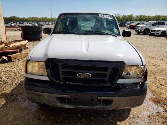 1FTYR10D54PB66268 - 2004 FORD RANGER WHITE photo 5