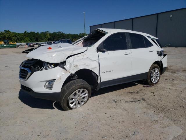 3GNAXHEV8LS522737 - 2020 CHEVROLET EQUINOX LS WHITE photo 1