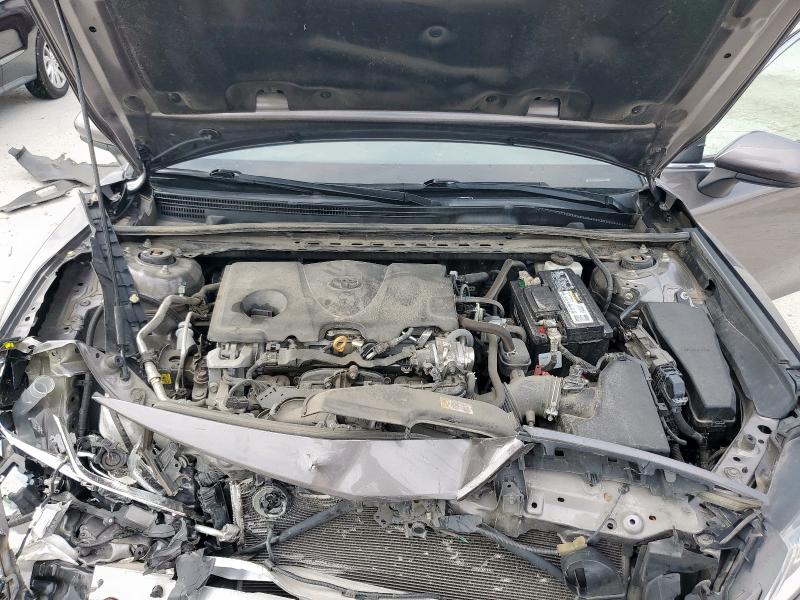 4T1C11AK1MU609575 - 2021 TOYOTA CAMRY LE GRAY photo 11