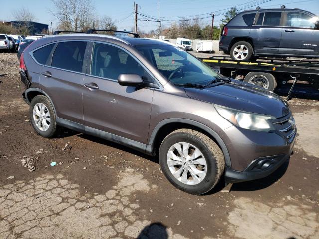 5J6RM4H79DL025191 - 2013 HONDA CR-V EXL BEIGE photo 4