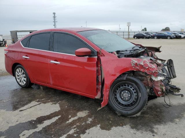 3N1AB7AP5DL721011 - 2013 NISSAN SENTRA S RED photo 4