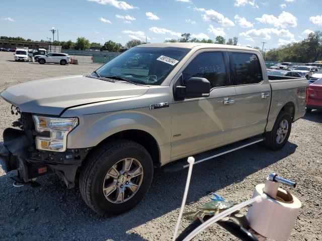 1FTEW1EP7HFA20674 - 2017 FORD F150 SUPERCREW TAN photo 1