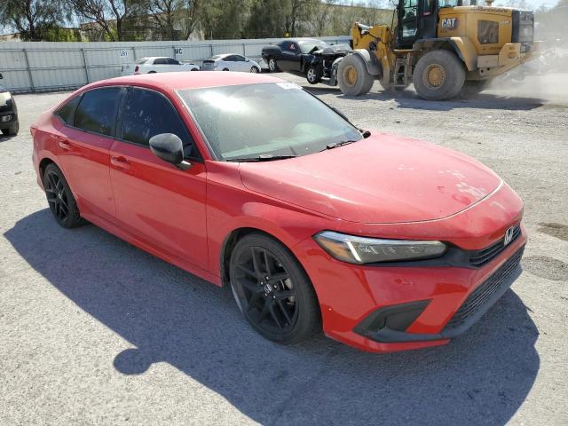 2HGFE2F59NH514248 - 2022 HONDA CIVIC SPORT 红色 照片 4