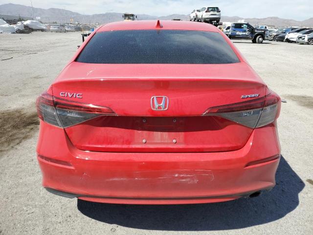 2HGFE2F59NH514248 - 2022 HONDA CIVIC SPORT 红色 照片 6