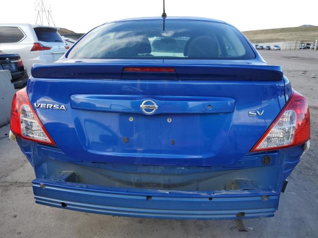 3N1CN7AP0HL848223 - 2017 NISSAN VERSA S BLUE photo 6