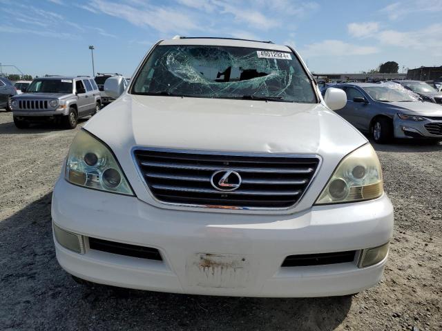 JTJBT20X160119013 - 2006 LEXUS GX 470 WHITE photo 5