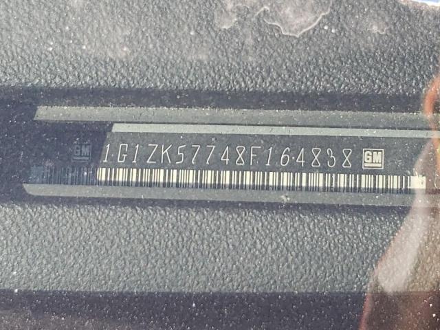 1G1ZK57748F164838 - 2008 CHEVROLET MALIBU LTZ 灰色 照片 12