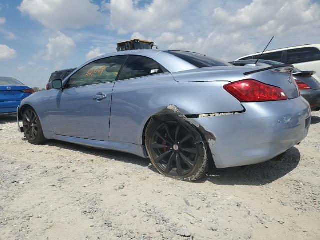 JN1CV6FE6AM353196 - 2010 INFINITI G37 BASE BLUE photo 2