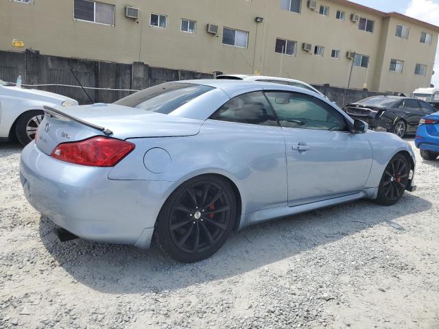 JN1CV6FE6AM353196 - 2010 INFINITI G37 BASE BLUE photo 3