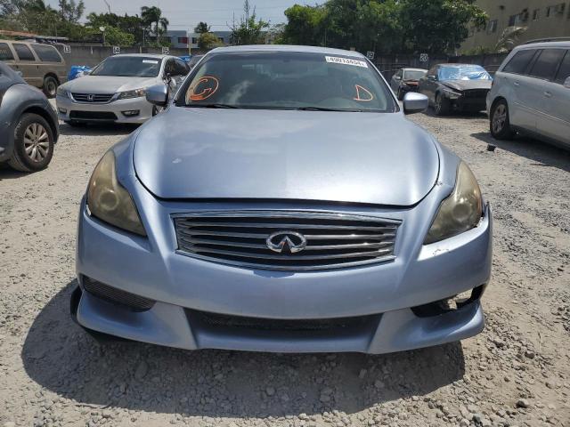 JN1CV6FE6AM353196 - 2010 INFINITI G37 BASE BLUE photo 5