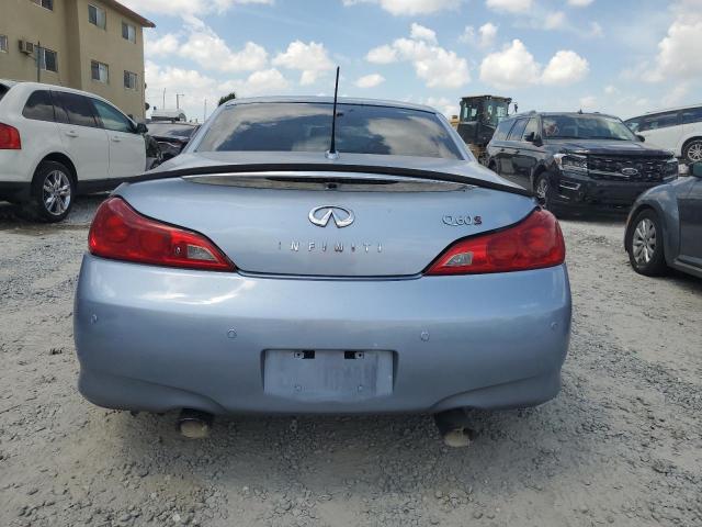 JN1CV6FE6AM353196 - 2010 INFINITI G37 BASE BLUE photo 6