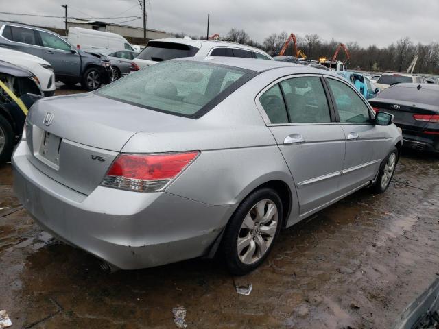 1HGCP3F82AA003647 - 2010 HONDA ACCORD EXL GRAY photo 3