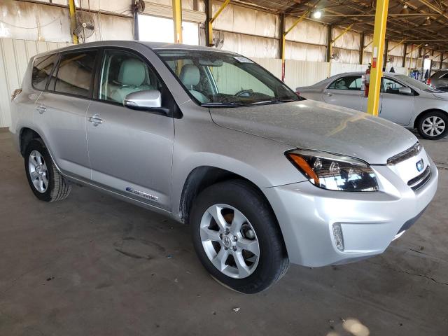 2T3YL4DV8EW002833 - 2014 TOYOTA RAV4 EV SILVER photo 4