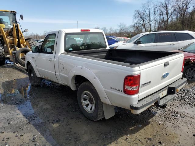 1FTYR11E28PA44545 - 2008 FORD RANGER WHITE photo 2