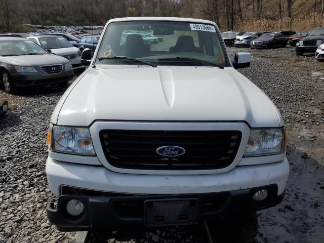 1FTYR11E28PA44545 - 2008 FORD RANGER WHITE photo 5