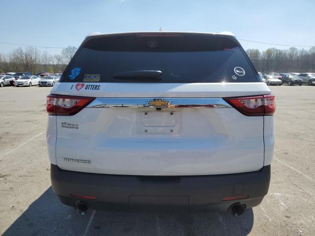 1GNERFKW4LJ266014 - 2020 CHEVROLET TRAVERSE LS WHITE photo 6