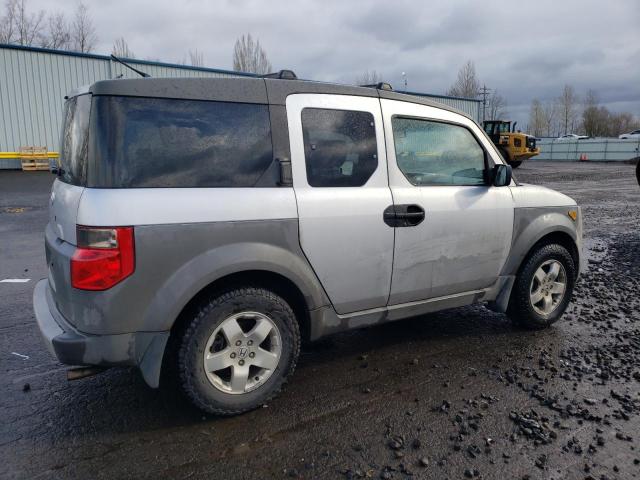 5J6YH18653L010742 - 2003 HONDA ELEMENT EX GRAY photo 3