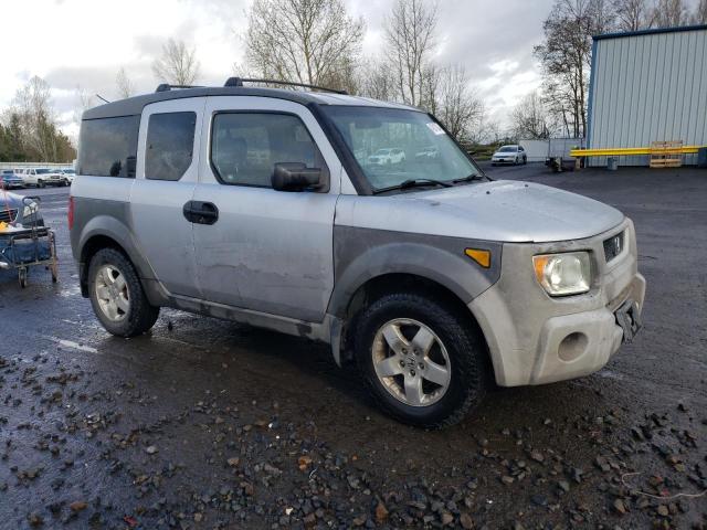 5J6YH18653L010742 - 2003 HONDA ELEMENT EX GRAY photo 4