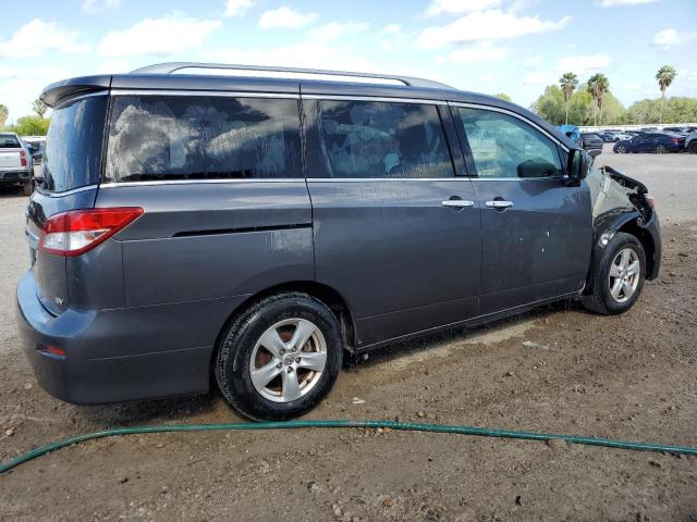 JN8AE2KP0H9169944 - 2017 NISSAN QUEST S GRAY photo 3