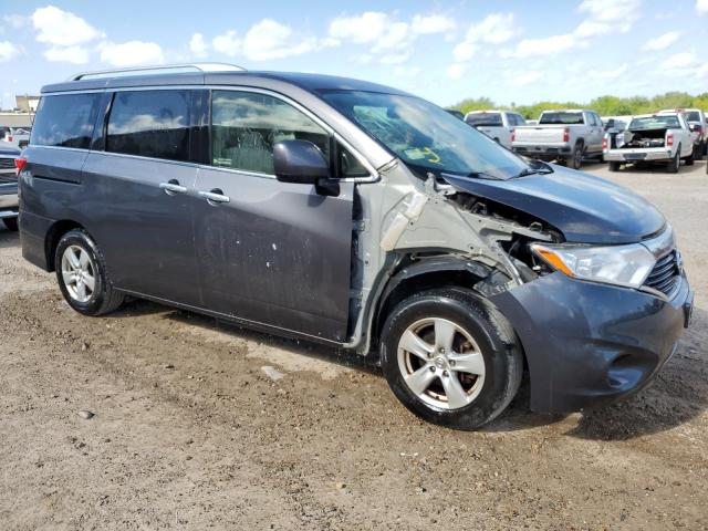 JN8AE2KP0H9169944 - 2017 NISSAN QUEST S GRAY photo 4