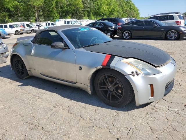 JN1AZ36D94T102216 - 2004 NISSAN 350Z ROADSTER SILVER photo 4