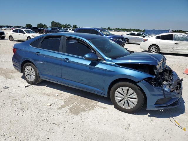 3VWC57BU7KM167606 - 2019 VOLKSWAGEN JETTA S BLUE photo 4