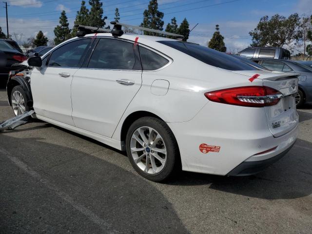 3FA6P0SU4KR114730 - 2019 FORD FUSION TITANIUM 白色 照片 2
