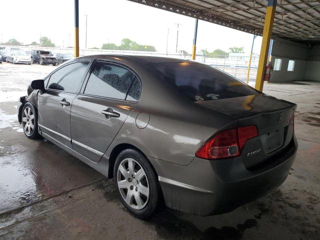 2HGFA165X6H516582 - 2006 HONDA CIVIC LX BROWN photo 2